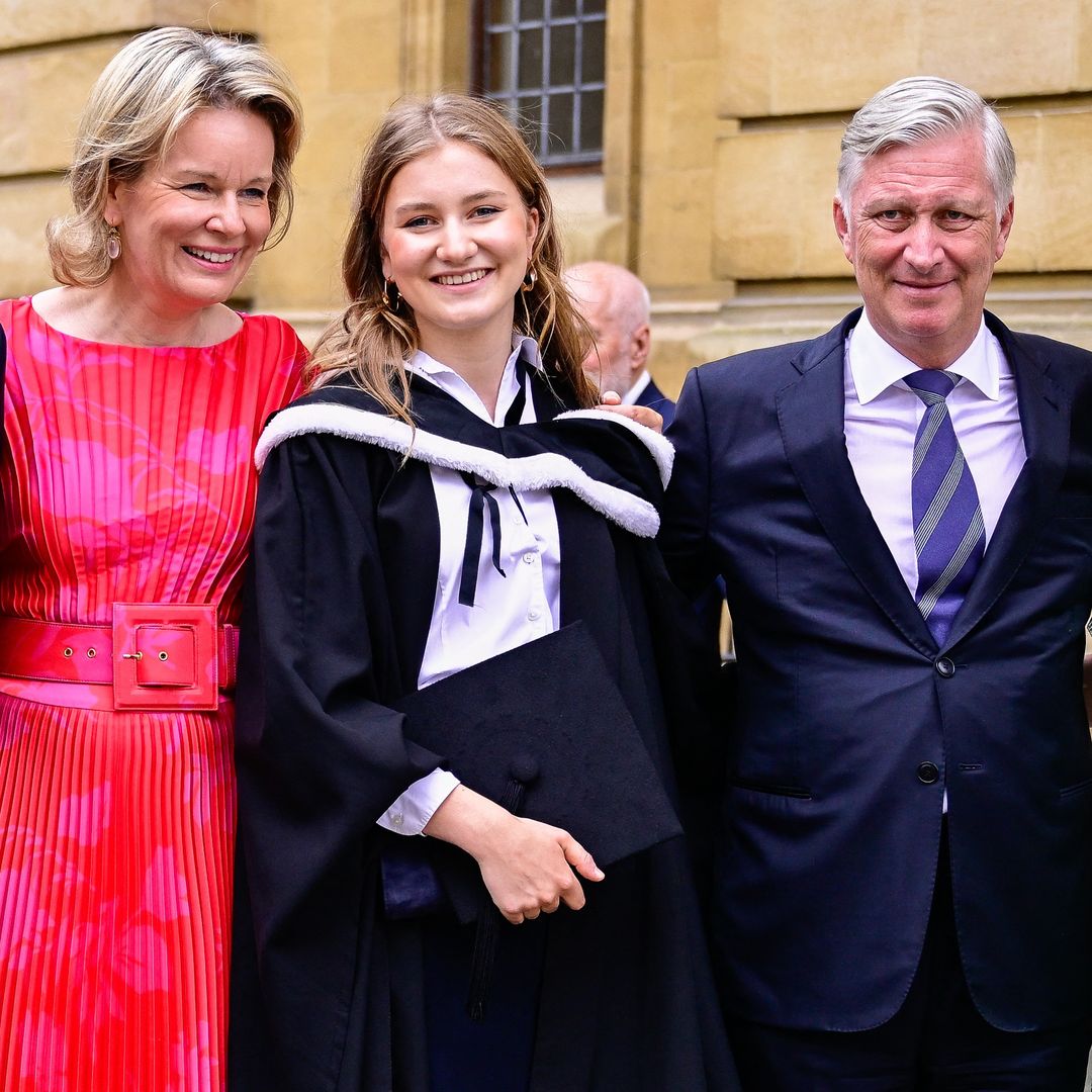 Future Queen is all smiles as she graduates from university