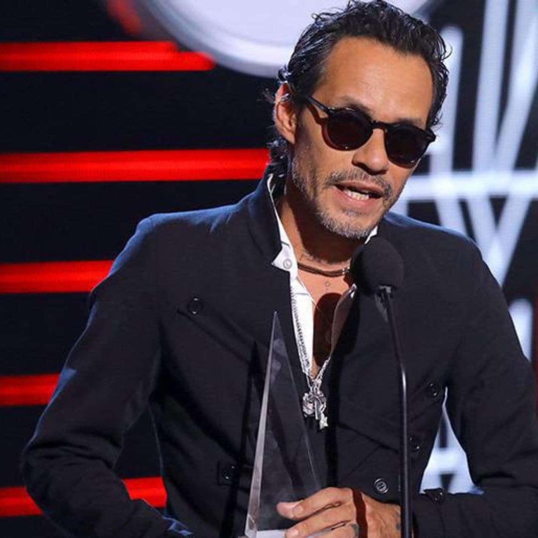 2019 Latin American Music Awards: Marc Anthony's emotional speech dedicated to his children and José José