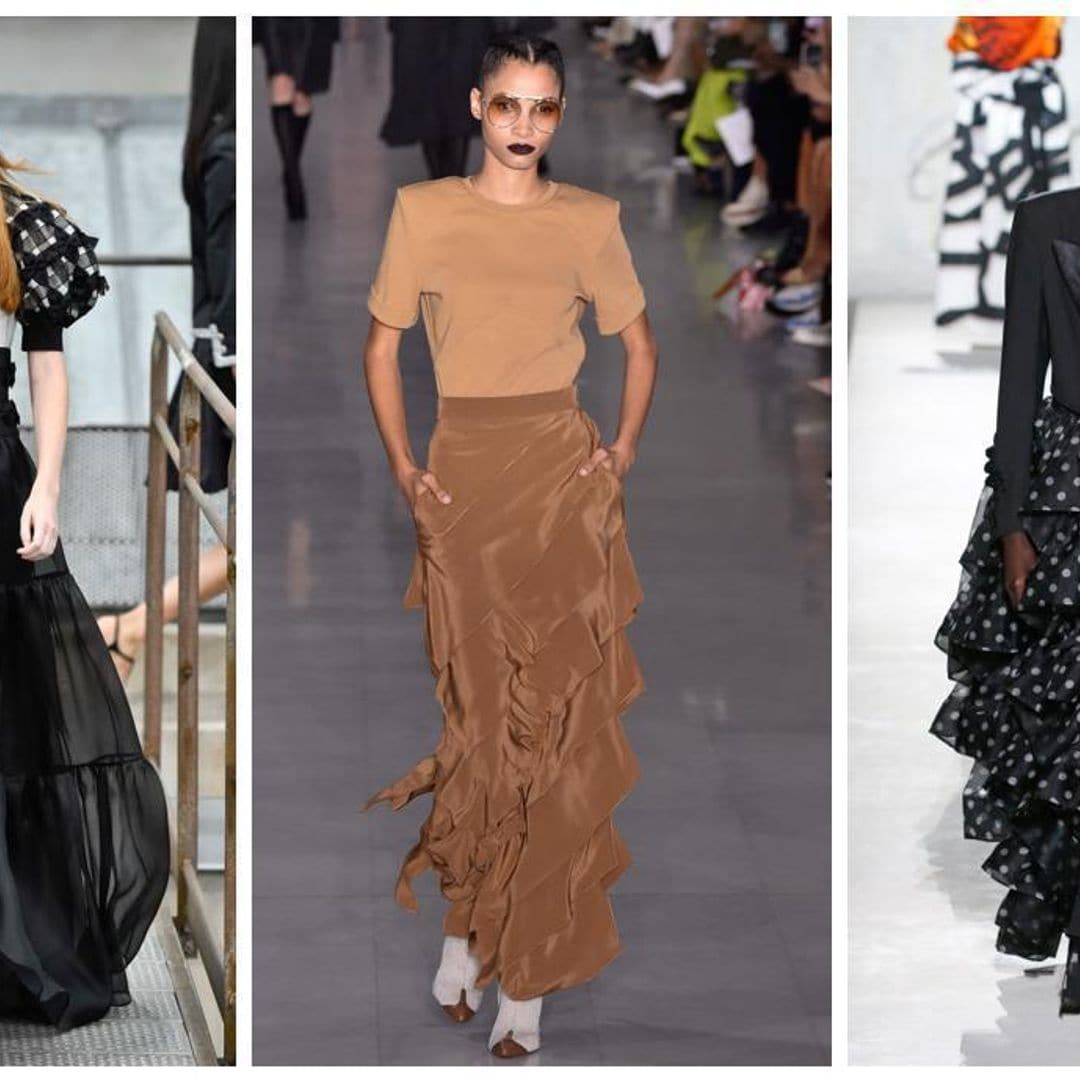 Ruffles and layers: The skirts you will look radiant in this season