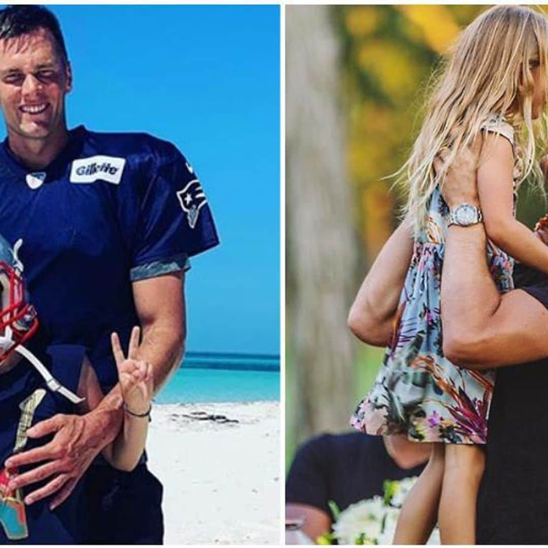 Tom Brady, orgulloso de lo grandes y guapos que están sus tres hijos