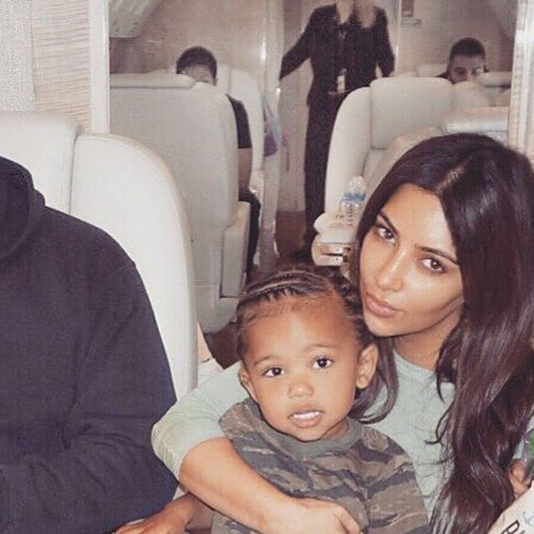 Kim Kardashian gives fans a new look at her baby Psalm West - see the picture!