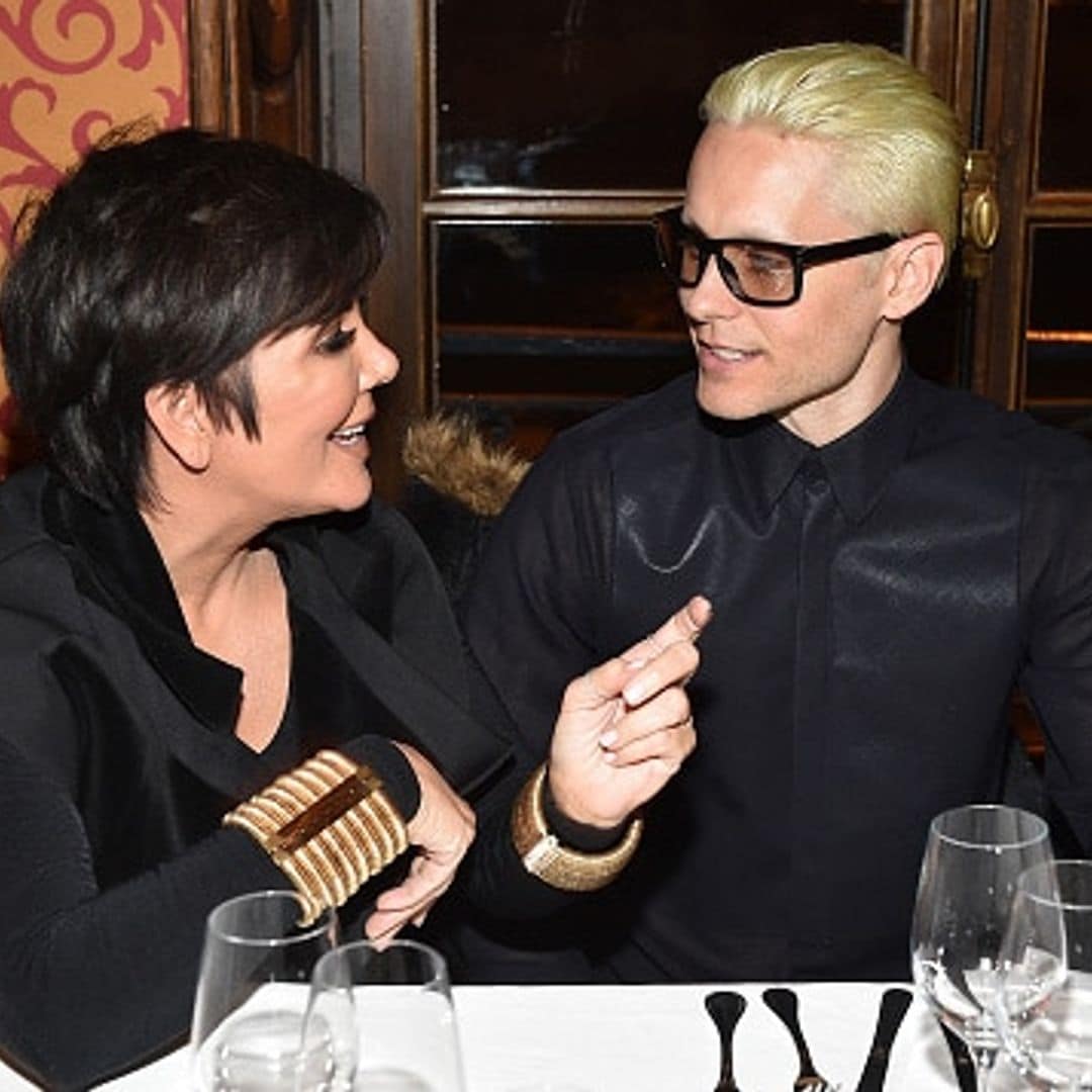 Kim Kardashian and Kris Jenner party in Paris with Jared Leto