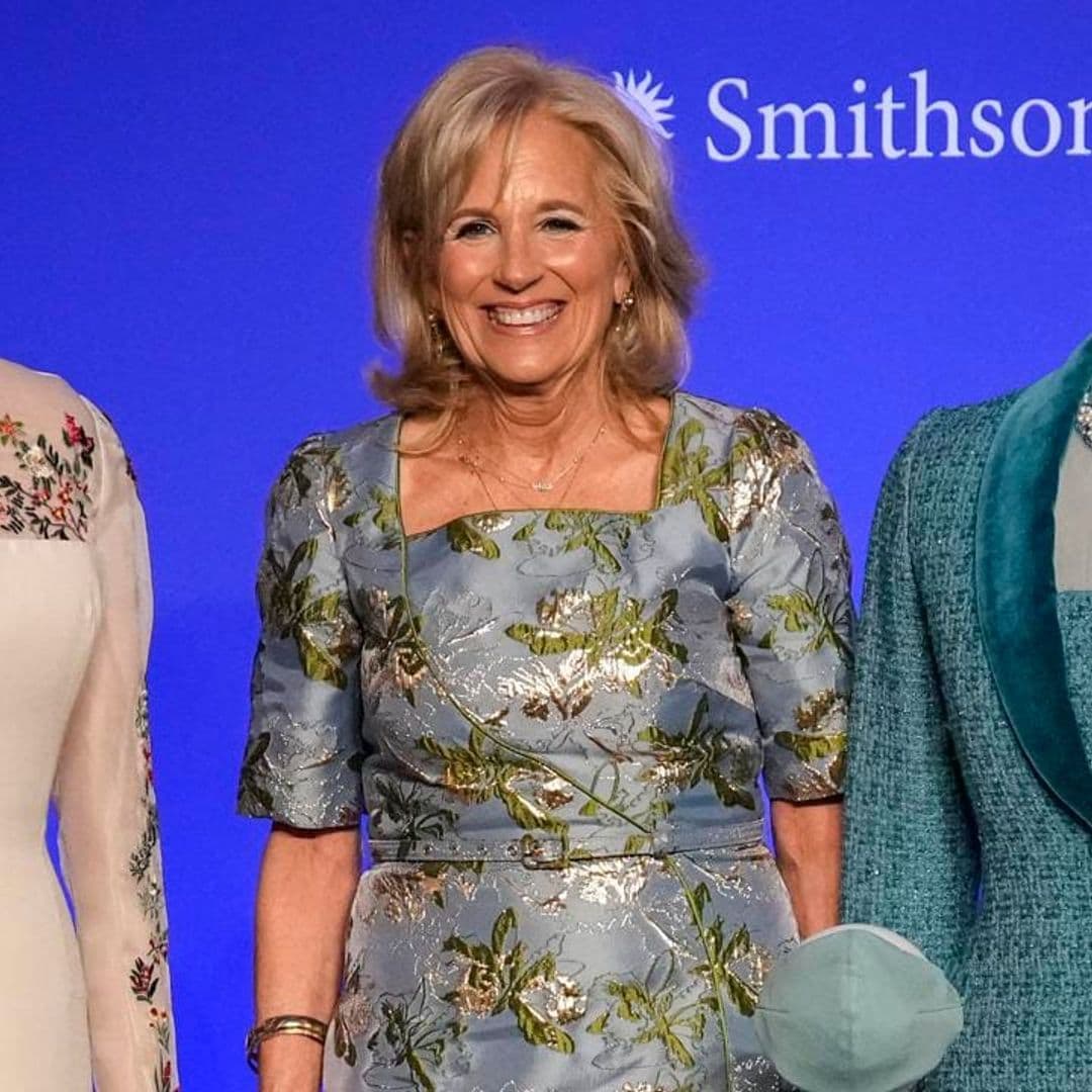 Jill Biden donates two iconic outfits to the Smithsonian Museum