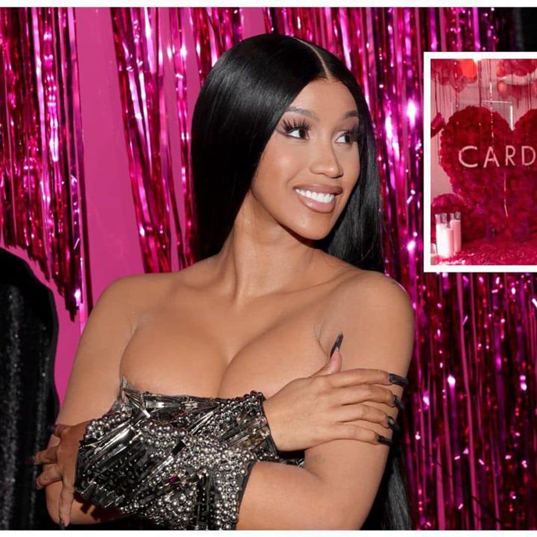 Cardi B receives an extravagant and romantic surprise on her 31st birthday from her husband, Offset