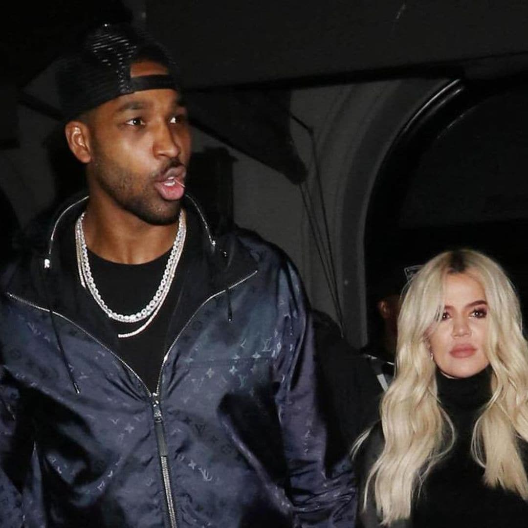 Khloé Kardashian was spotted looking happy with Tristan Thompson while on a hike together