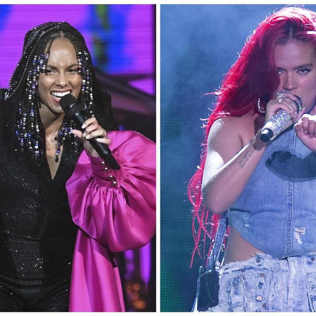 Alicia Keys surprised fans with Karol G and Goyo during her first concert in Colombia