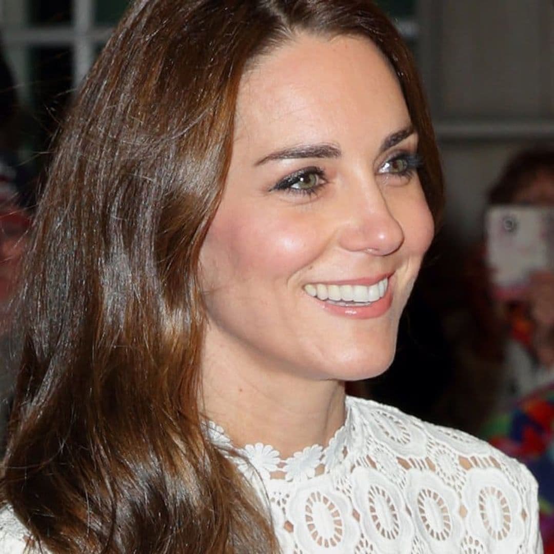 Kate Middleton is vision at palace reception