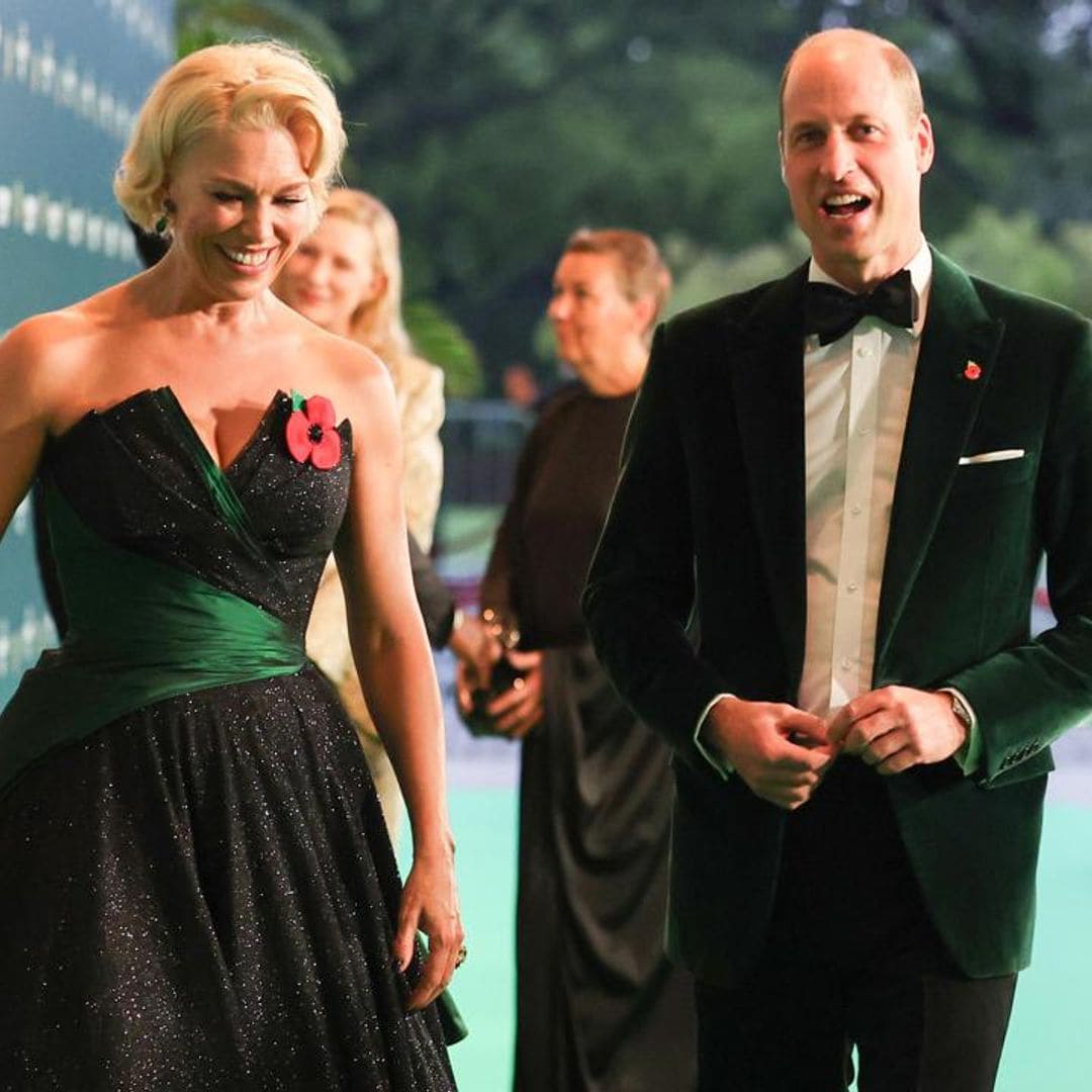 Prince William recycles wardrobe piece as he hits the green carpet with Hollywood stars