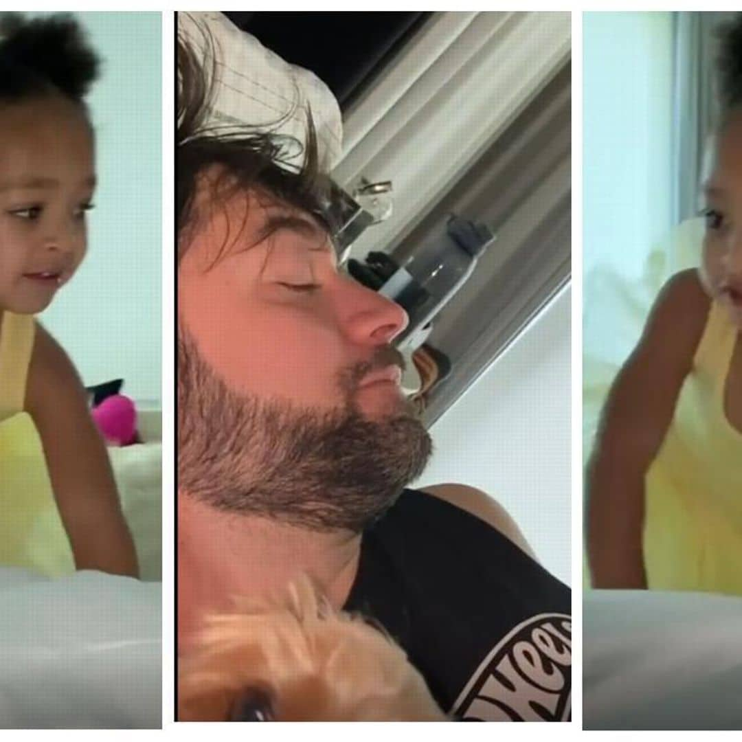 Serena Williams’ daughter Olympia wakes up daddy in the cutest way - and we can’t handle it!