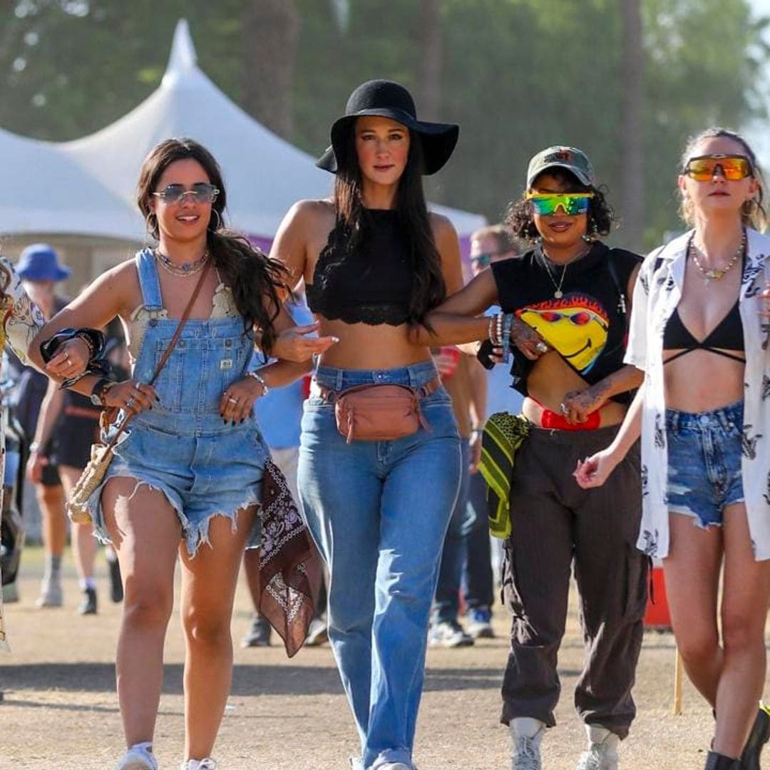 Camilla Cabello and her friends arrived on Coachella’s weekend two as the souls of the party