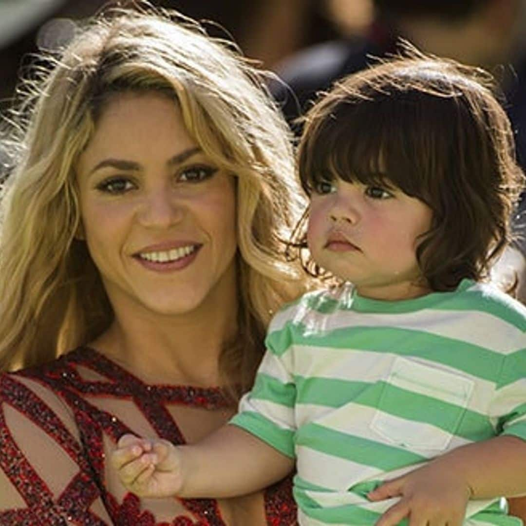 Shakira shows off son's reading skills on Facebook