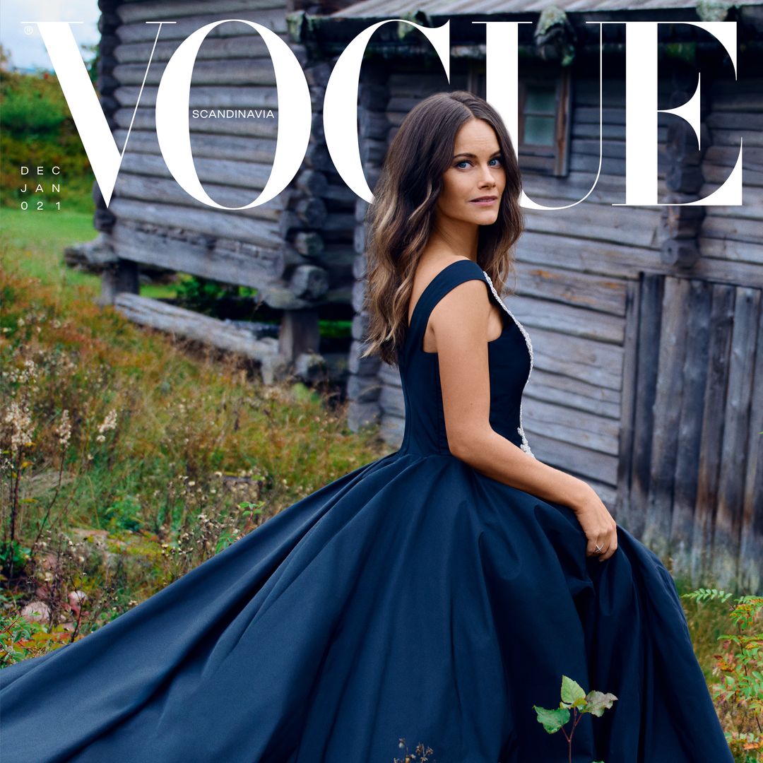 Royal cover star! Princess and her family pose for Vogue Scandinavia