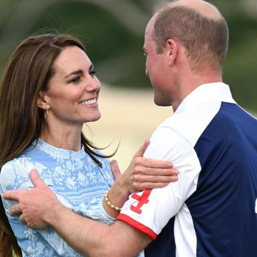 The Prince and Princess of Wales share sweet moment at polo match: All the best photos