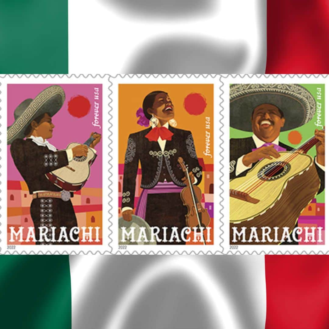 U.S. Postal Service unveils pane of Mariachi Forever stamps