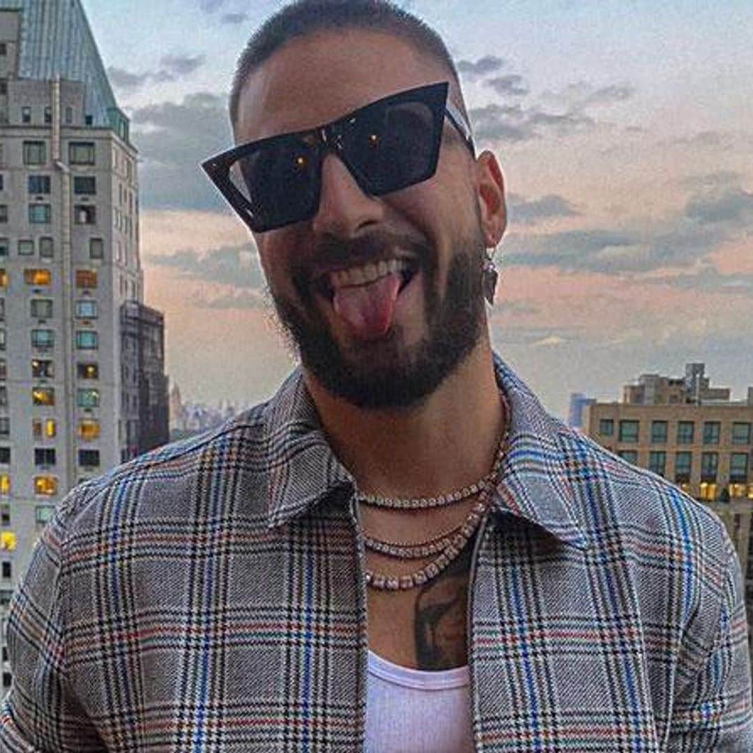 Maluma shares a cheeky message he received following the news of his breakup