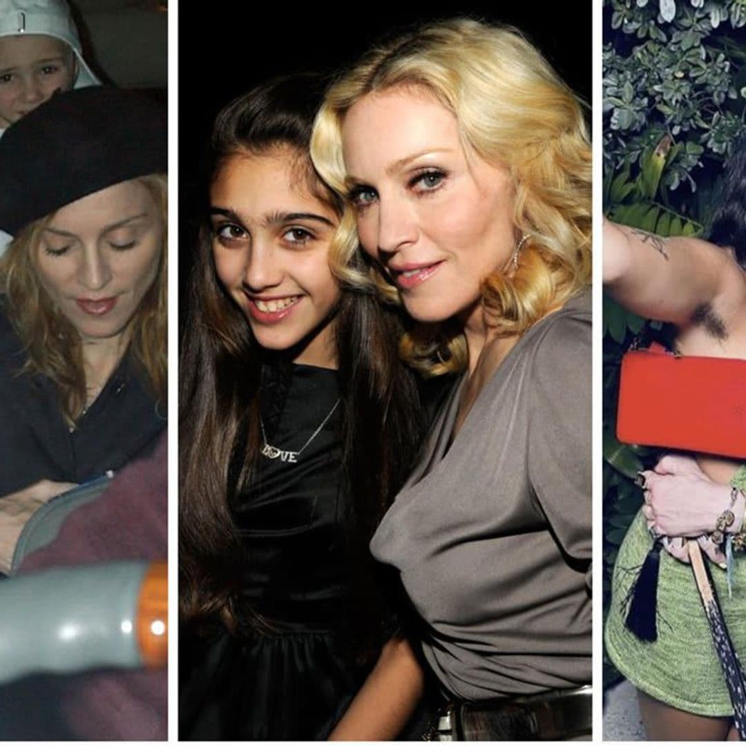 Madonna and Lourdes Leon throughout the years: red carpets, and fashion statements