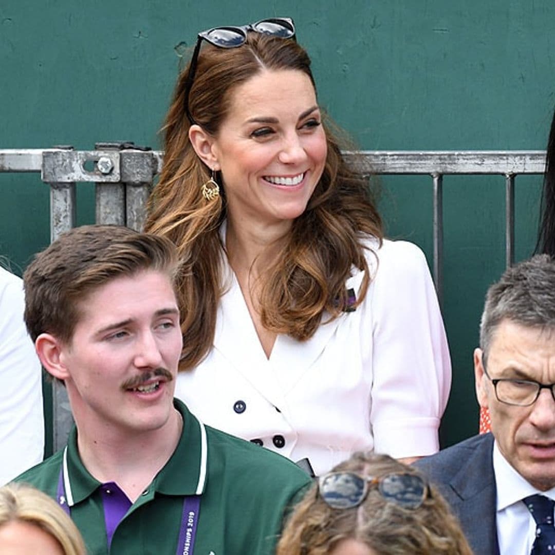 Kate Middleton has fun day out at Wimbledon with her girlfriends