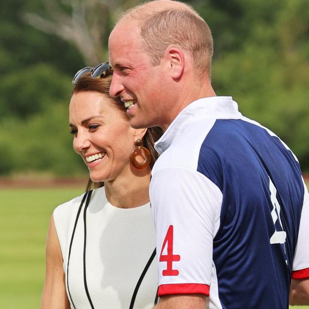 Prince William and Kate bring surprise family member to polo match