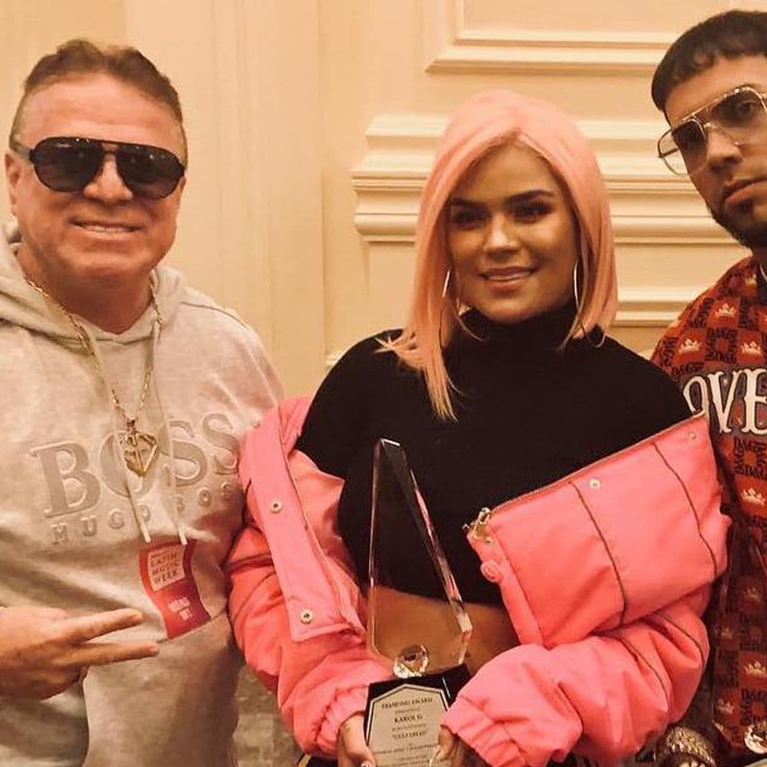 Karol G dedicates sweet song to the number one man in her life