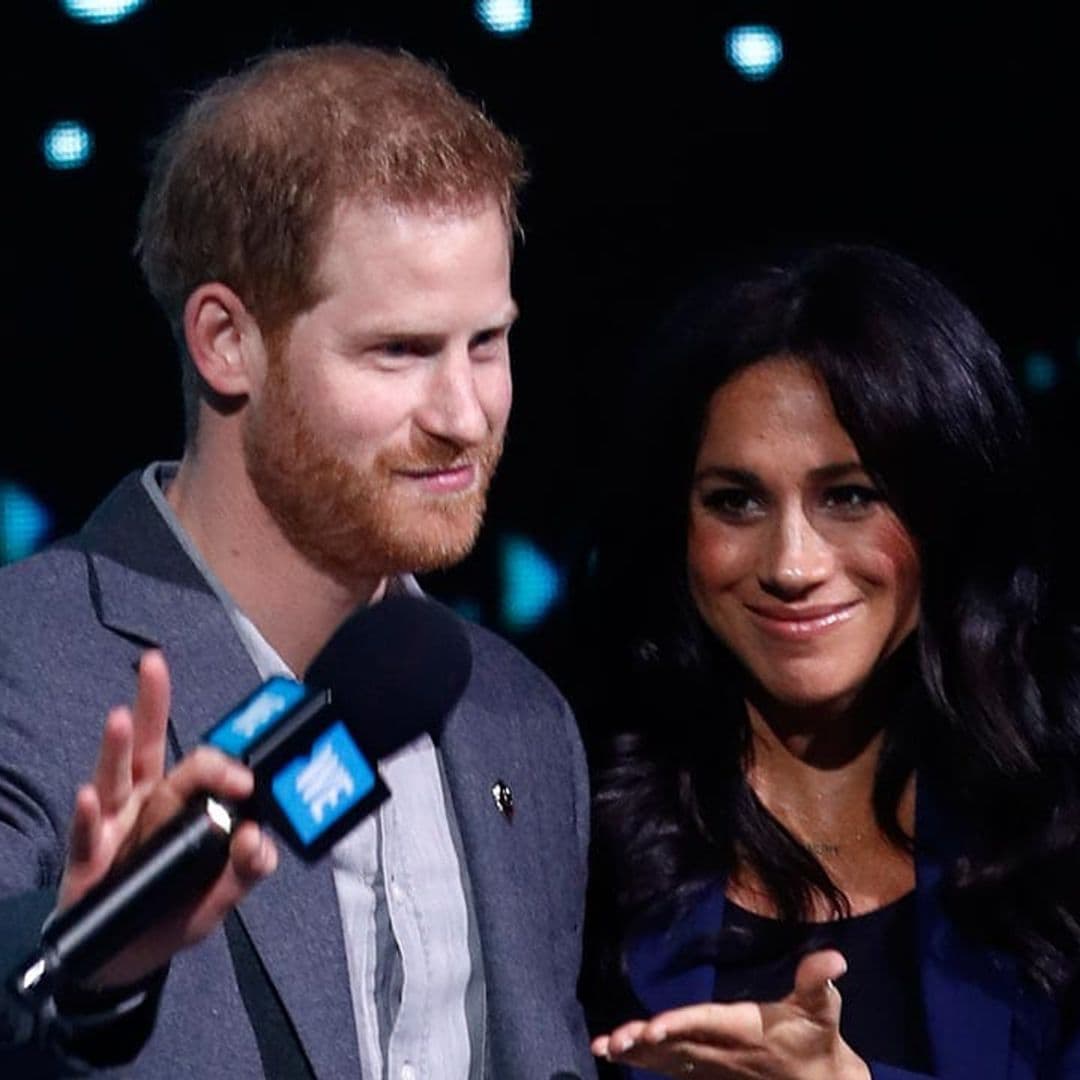 Watch: Meghan Markle and Harry make surprise on stage appearance