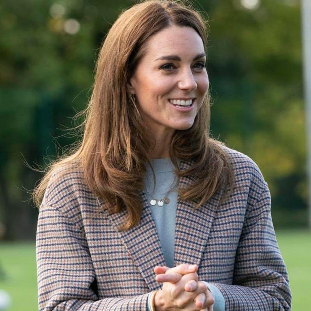 Kate Middleton makes surprise visit to university: Shop her latest fall look