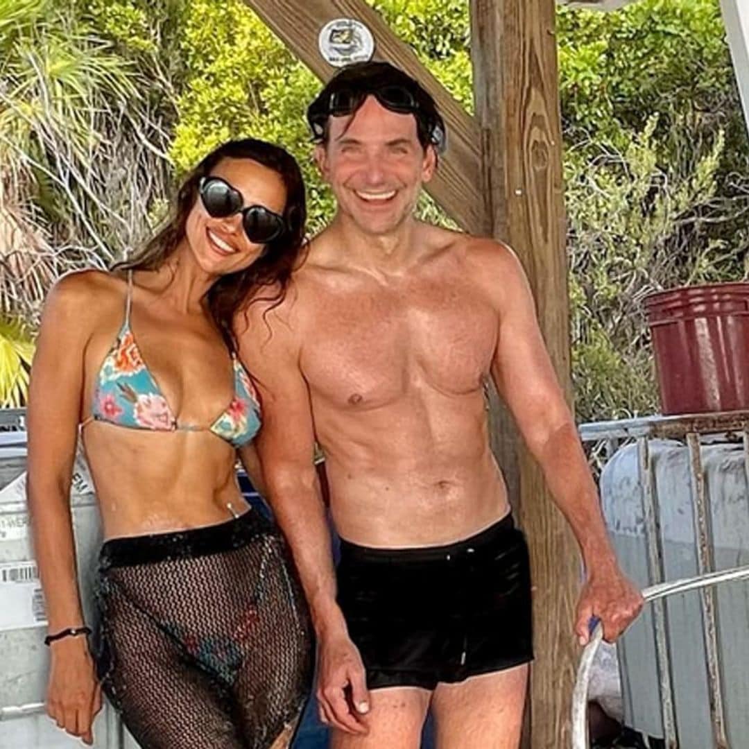 Irina Shayk and Bradley Cooper share photos of their trip to the Bahamas