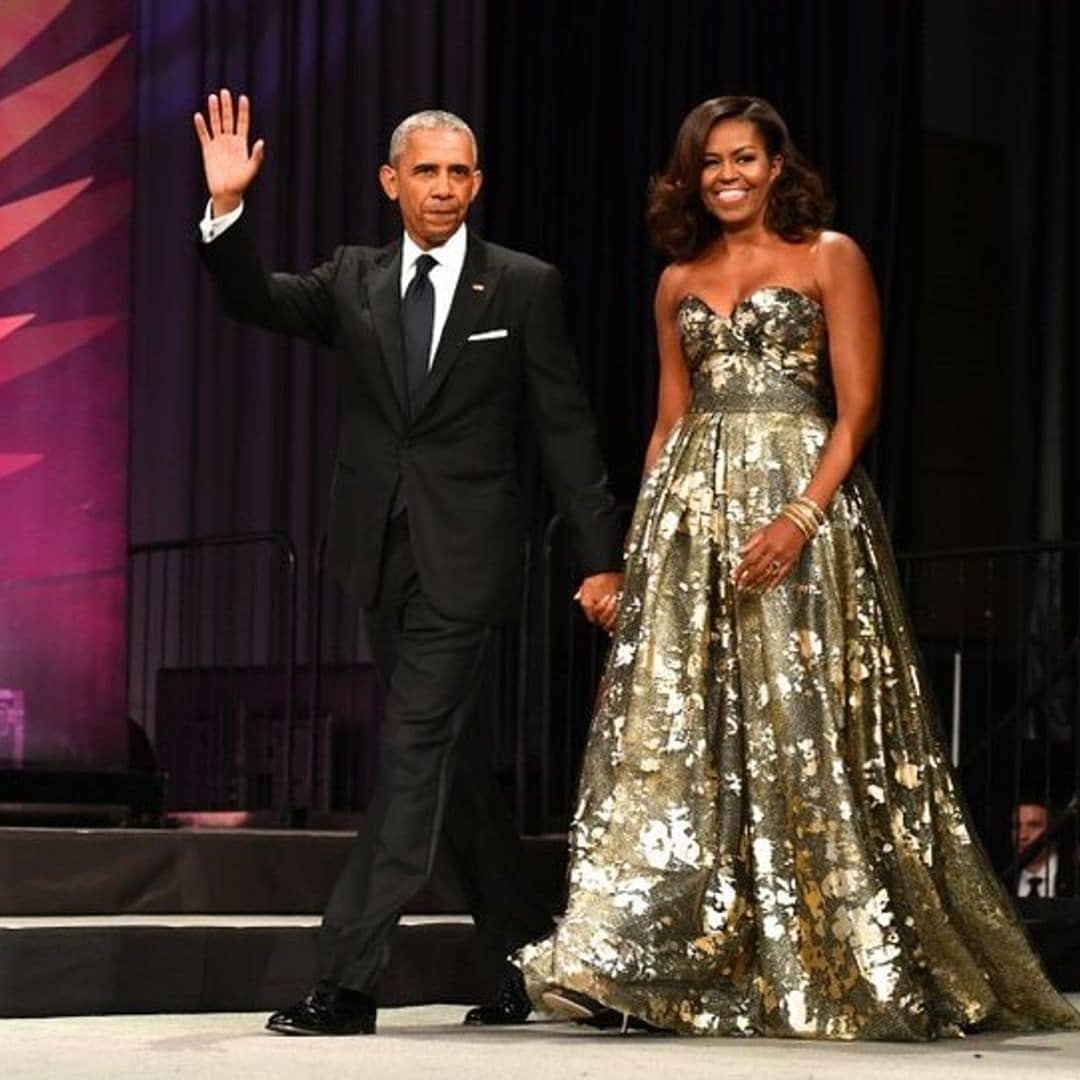 Celebrity week in photos: Michelle Obama has a golden moment in Washington, D.C. and more