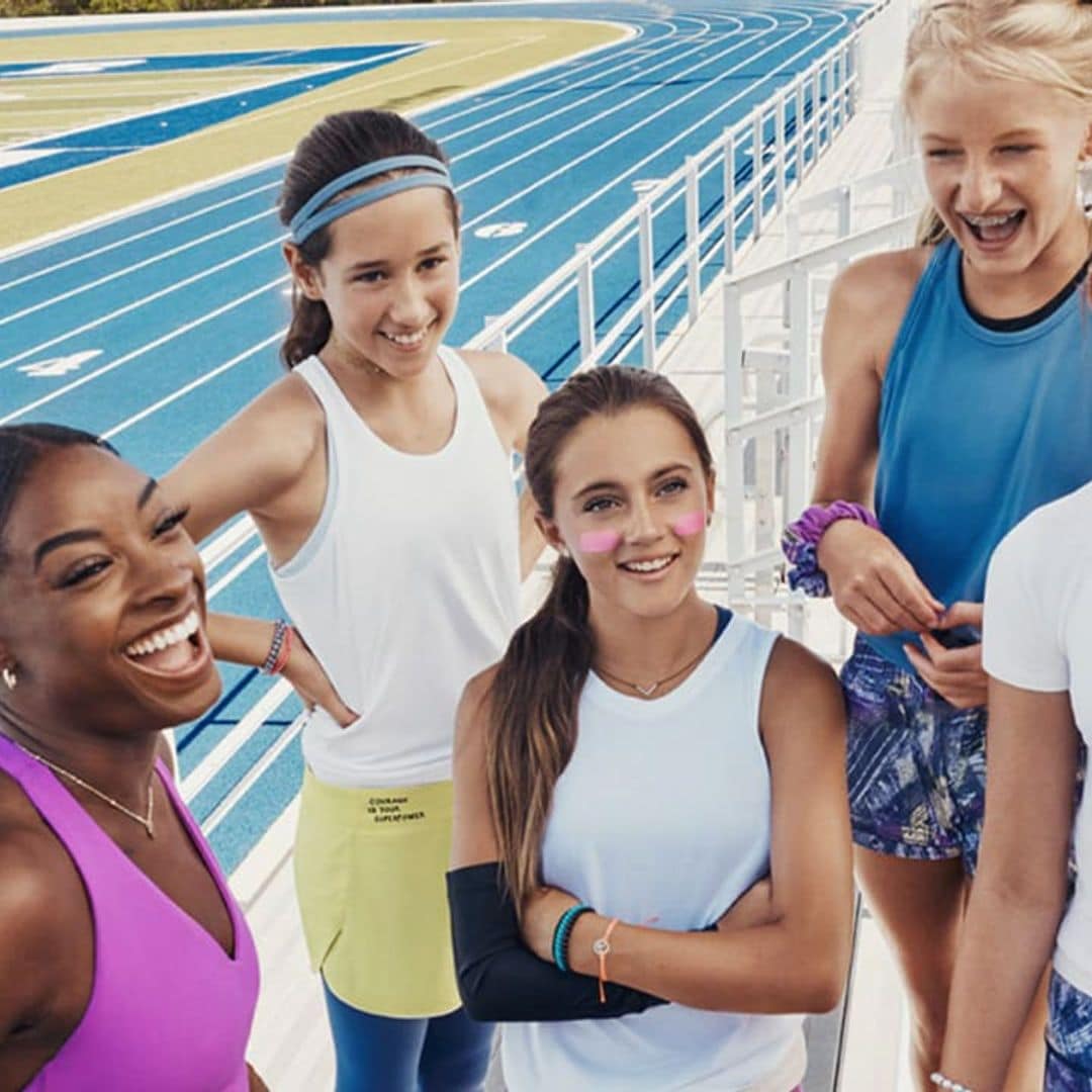 Simone Biles drops a capsule collection with Athleta so girls can discover their style