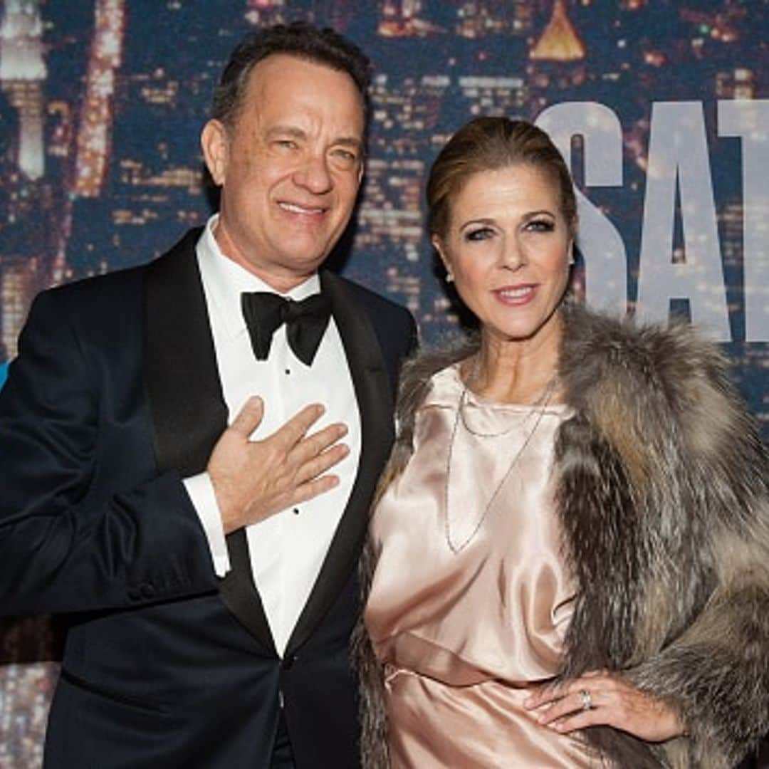 ​Tom Hanks still 'surprised' wife Rita Wilson 'goes out' with him