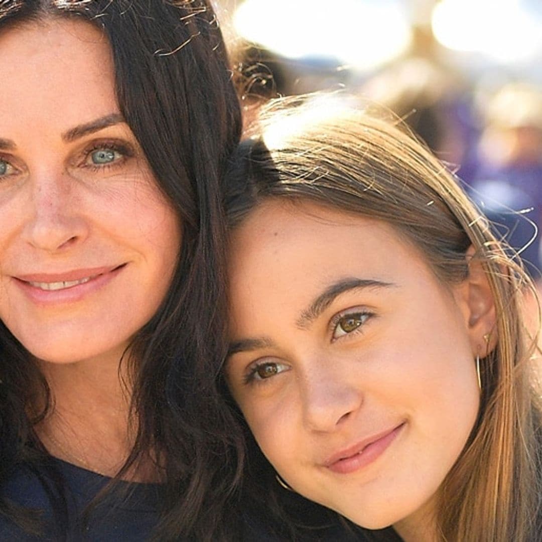 Courteney Cox’s daughter Coco wore her iconic red carpet dress 21 years later