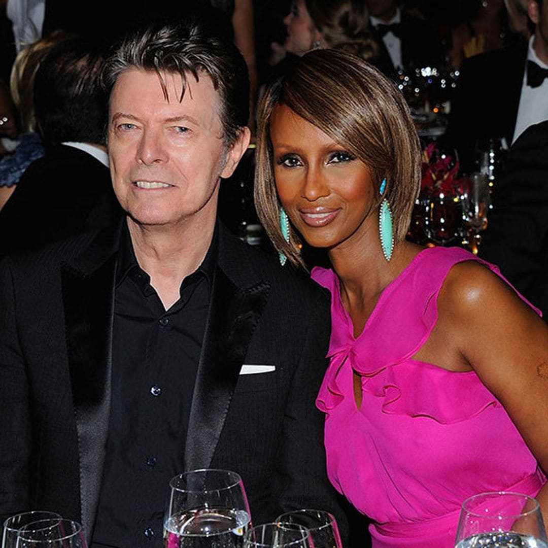 Remembering David Bowie: Iman's sweet messages, stars offer their support