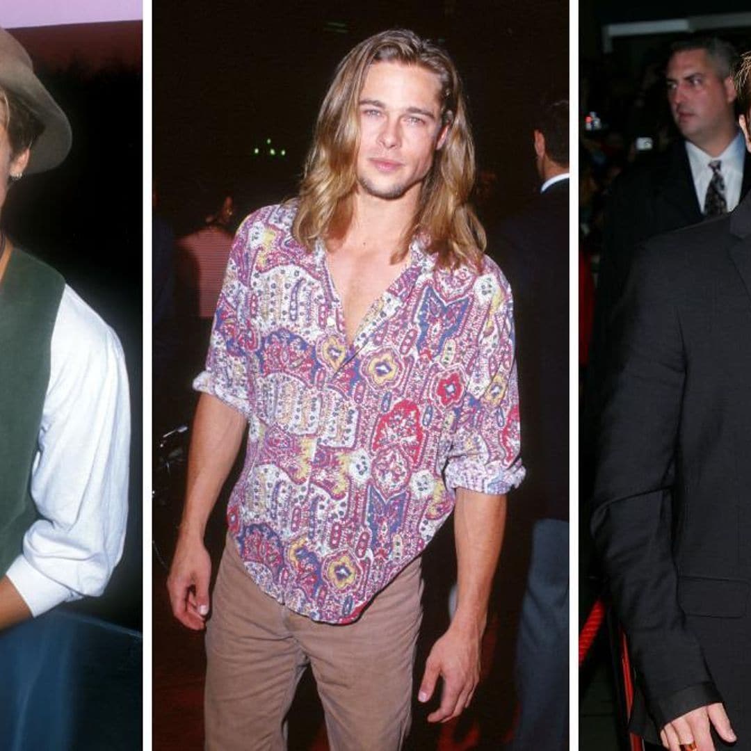 Brad Pitt’s dramatic style evolution: from the late ‘80s and ‘90s to ‘00s