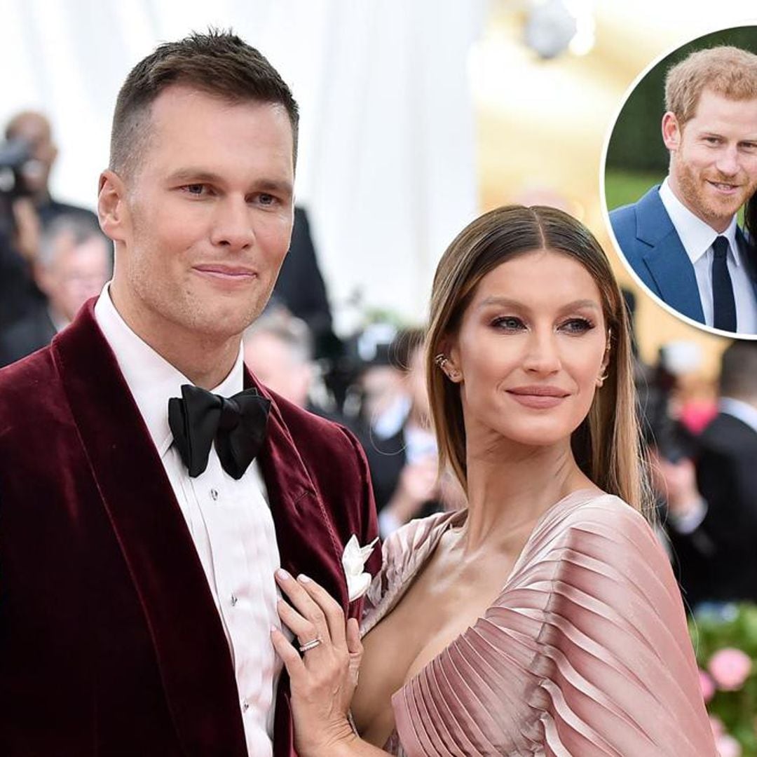 Gisele Bündchen and Tom Brady channel Meghan and Harry with loved-up pic