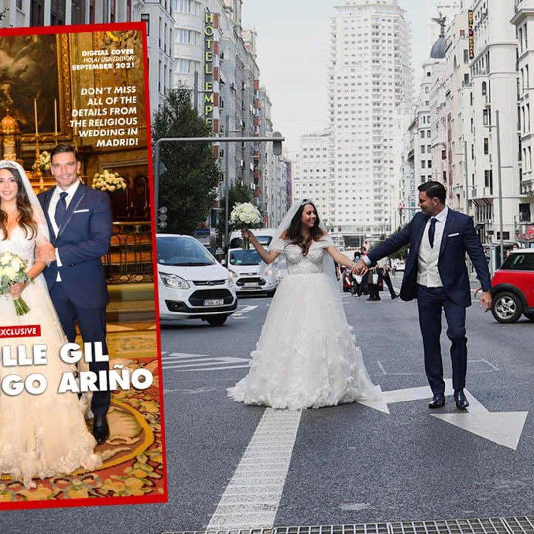 Nicolle Gil marries Iñigo Ariño in Madrid - exclusive pictures