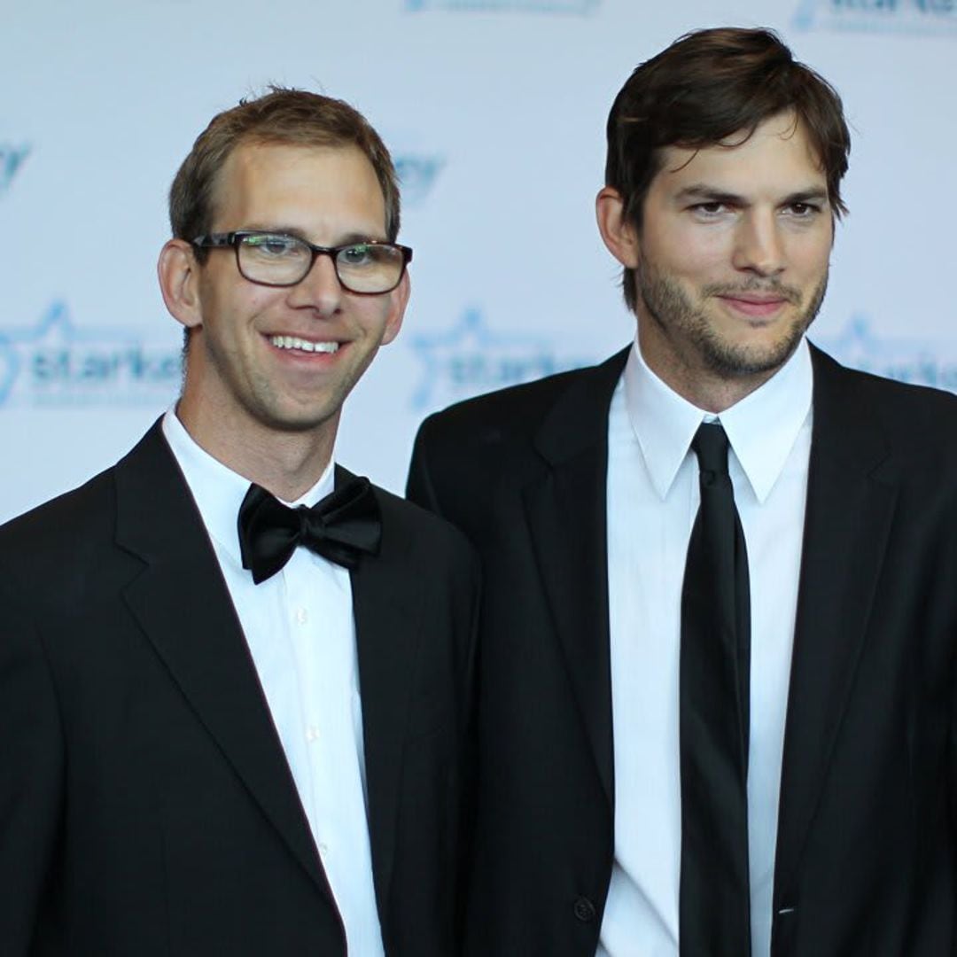 Ashton Kutcher’s twin brother Michael reveals why he hid his cerebral palsy