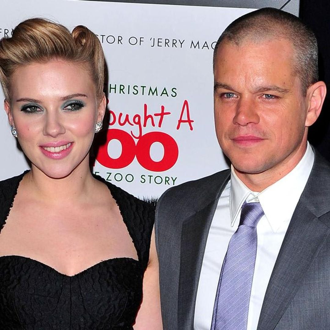 Matt Damon describes kiss with Scarlett Johansson as ‘hell’