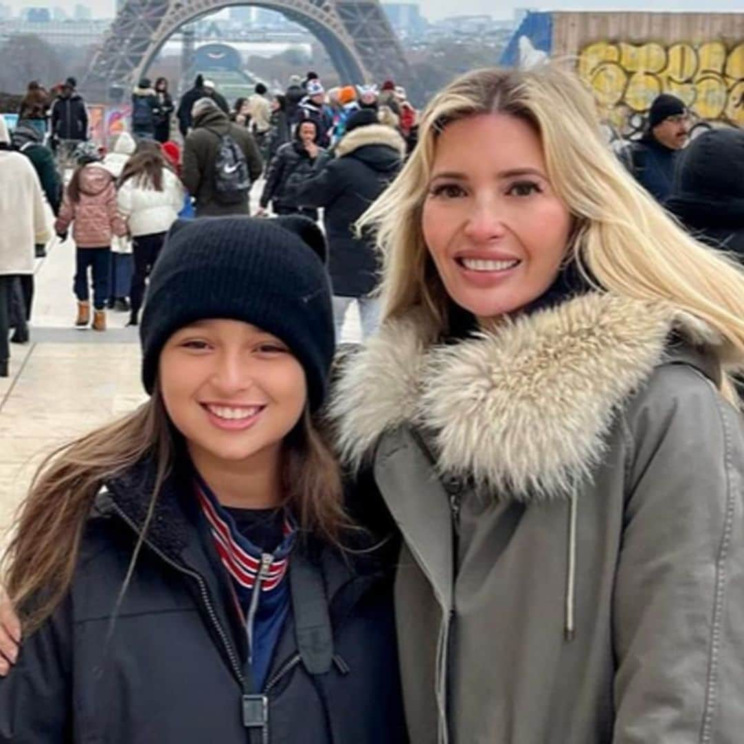 Ivanka Trump shares photos with her daughter in Paris