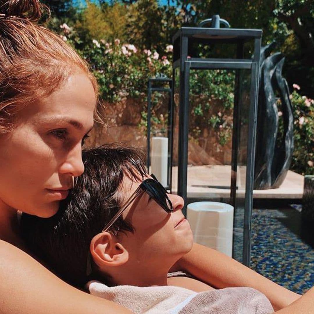 Jennifer Lopez and Marc Anthony’s son Max shows off his new quarantine trick