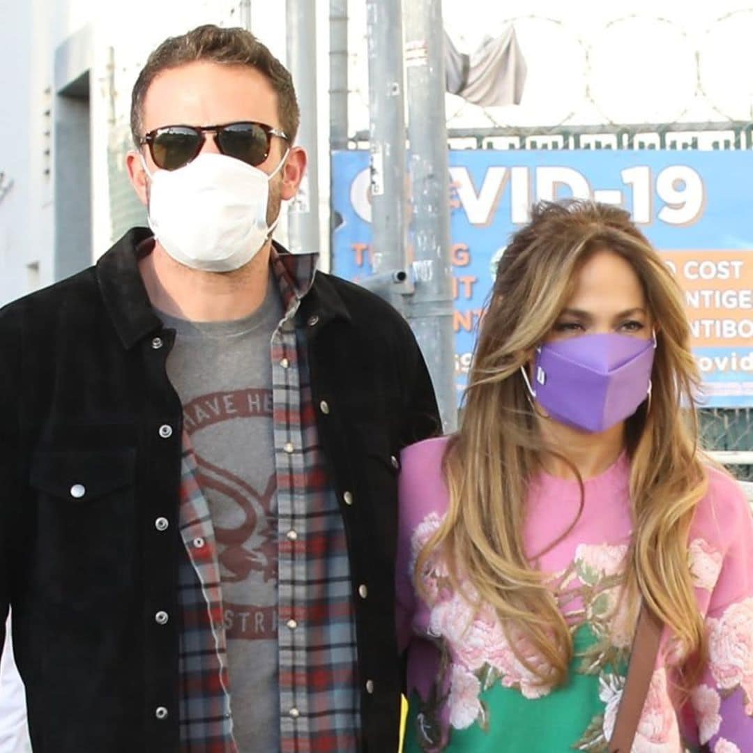 Ben Affleck and Jennifer Lopez take their kids to the movie theater