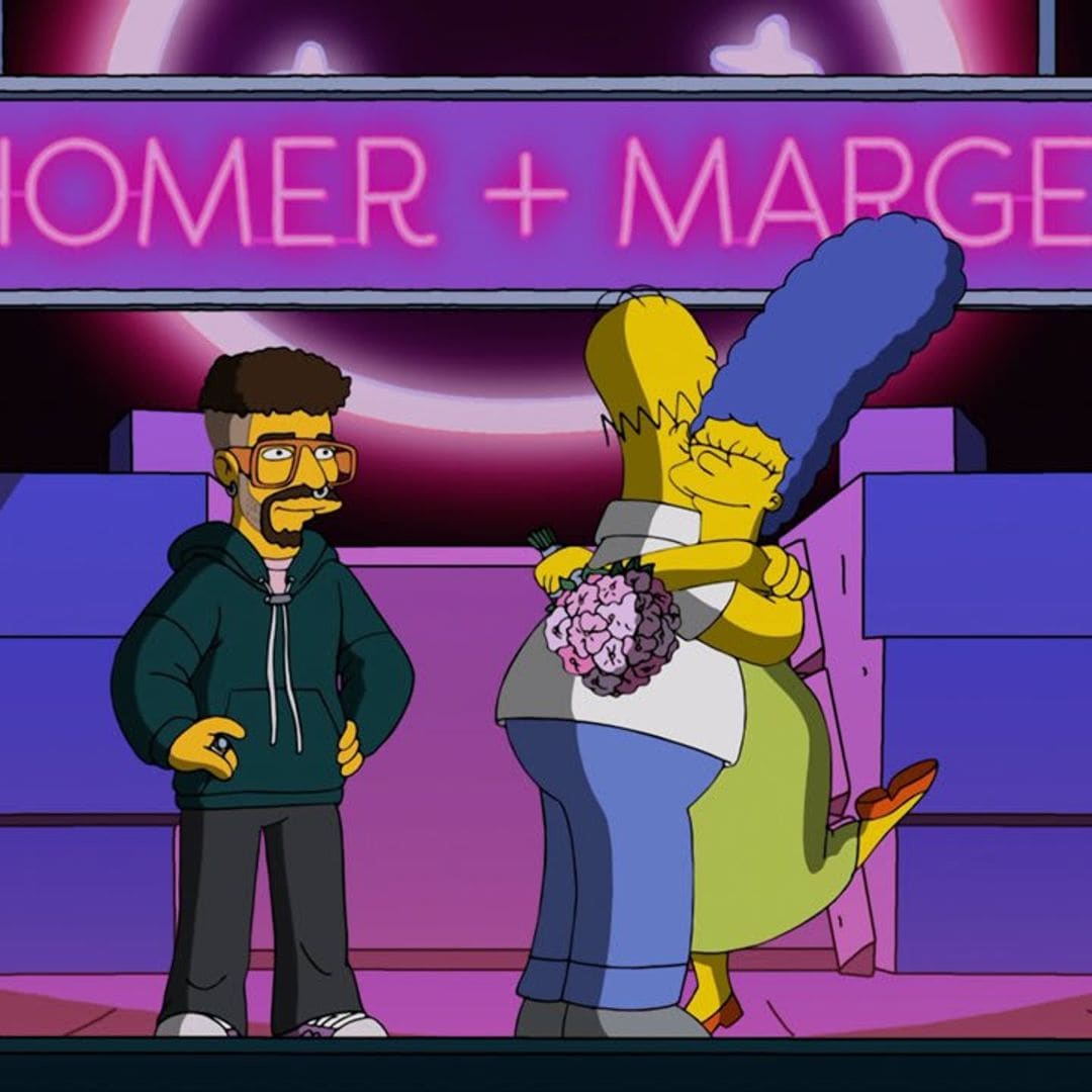 Bad Bunny plays matchmaker for Homer and Marge Simpson in new “Te Deseo lo Mejor” video