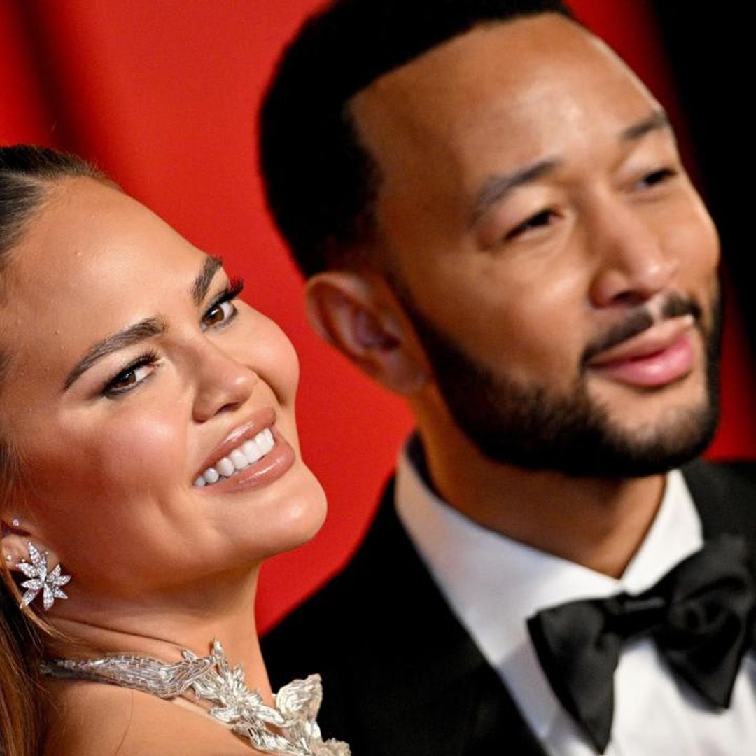 Chrissy Teigen and John Legend’s 9-month-old son Wren may be the cutest celebrity baby