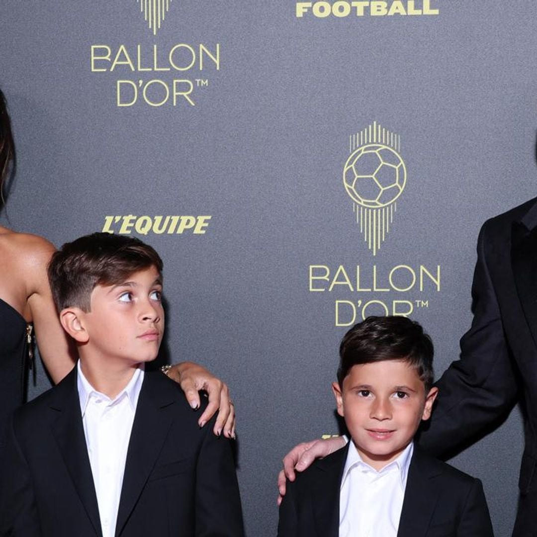 Antonela Roccuzzo and her sons stun at the Ballon d’Or as Messi wins big