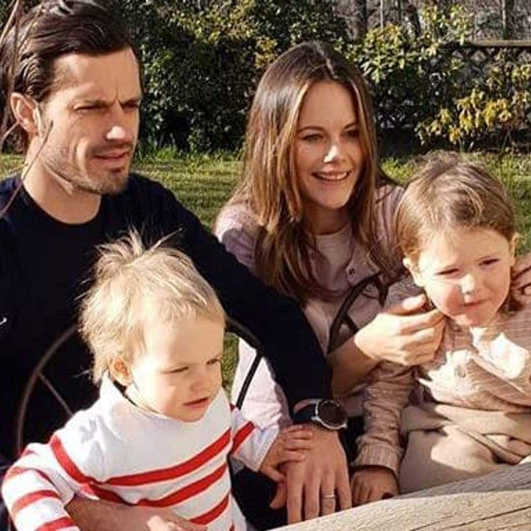 Princess Sofia’s son Prince Gabriel turns 3 with a birthday cake as big as him