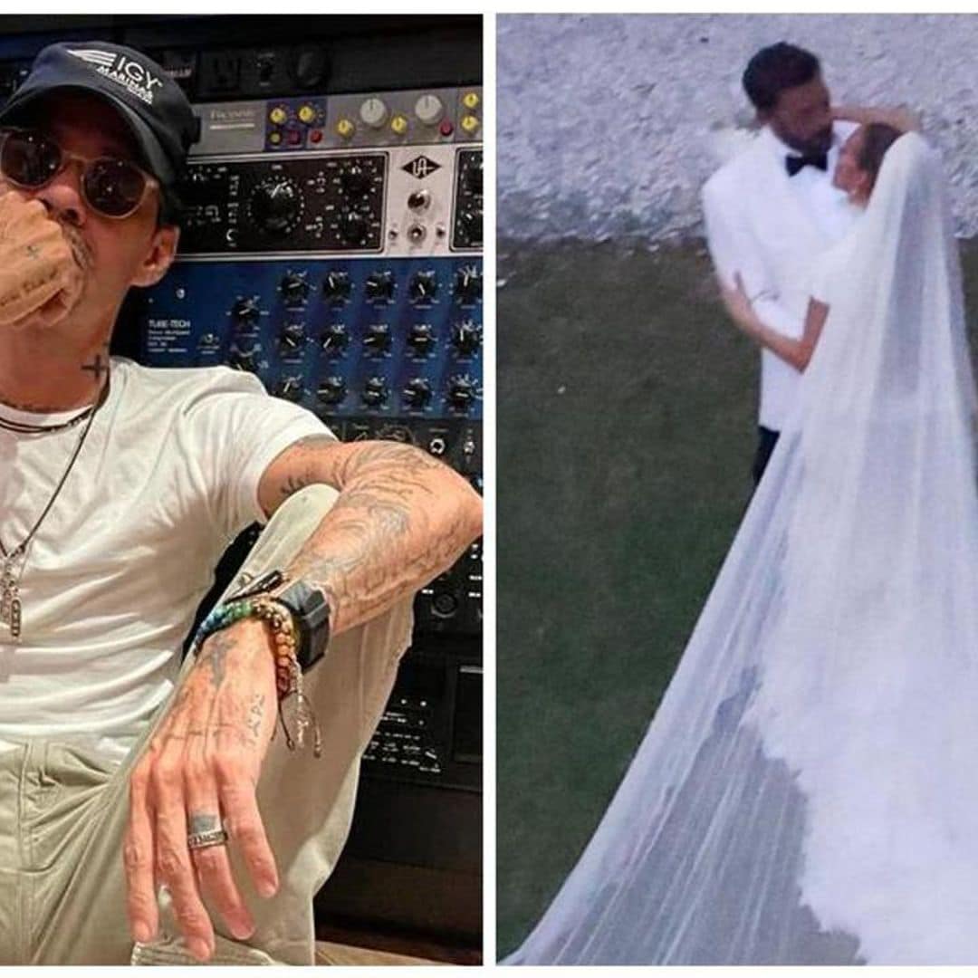 What was Marc Anthony doing while JLo married Ben Affleck?