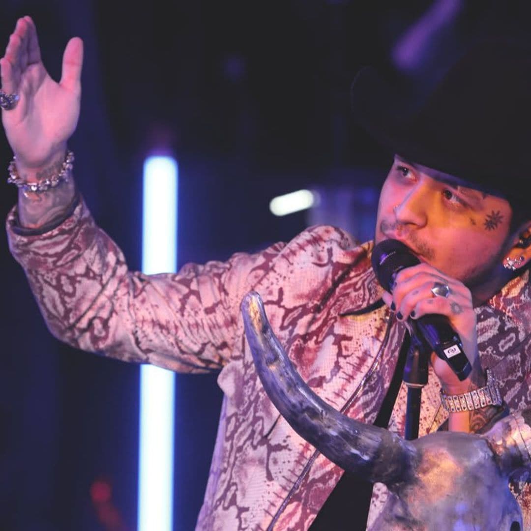 Christian Nodal takes to Instagram Live to air out issues with his label