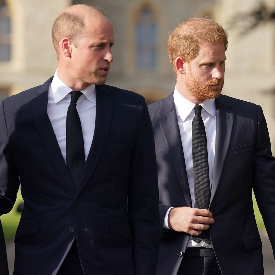 Prince William and Prince Harry keep their 'distance' at uncle’s funeral: report