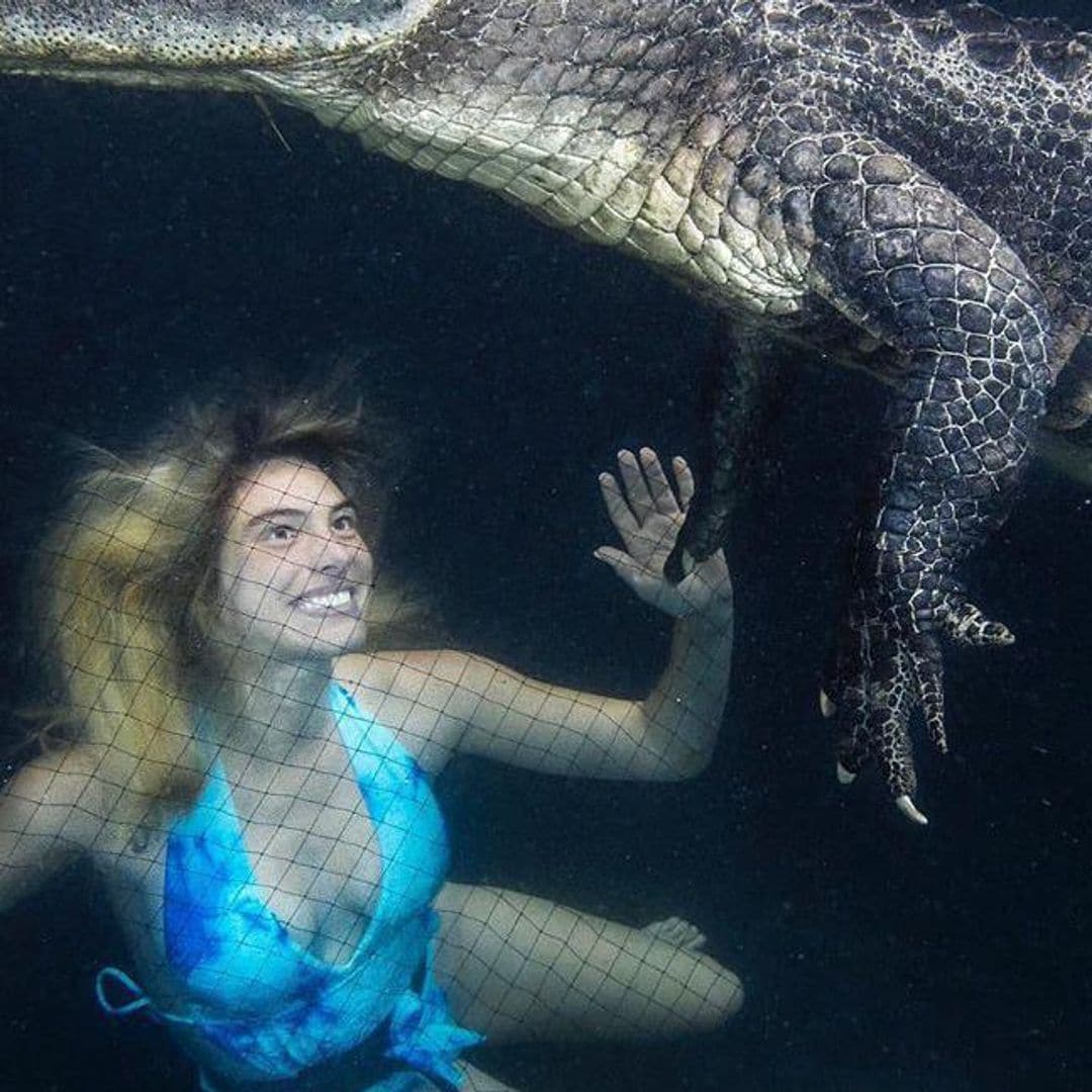 Lele Pons swims with alligator for birthday and the photos will shock you