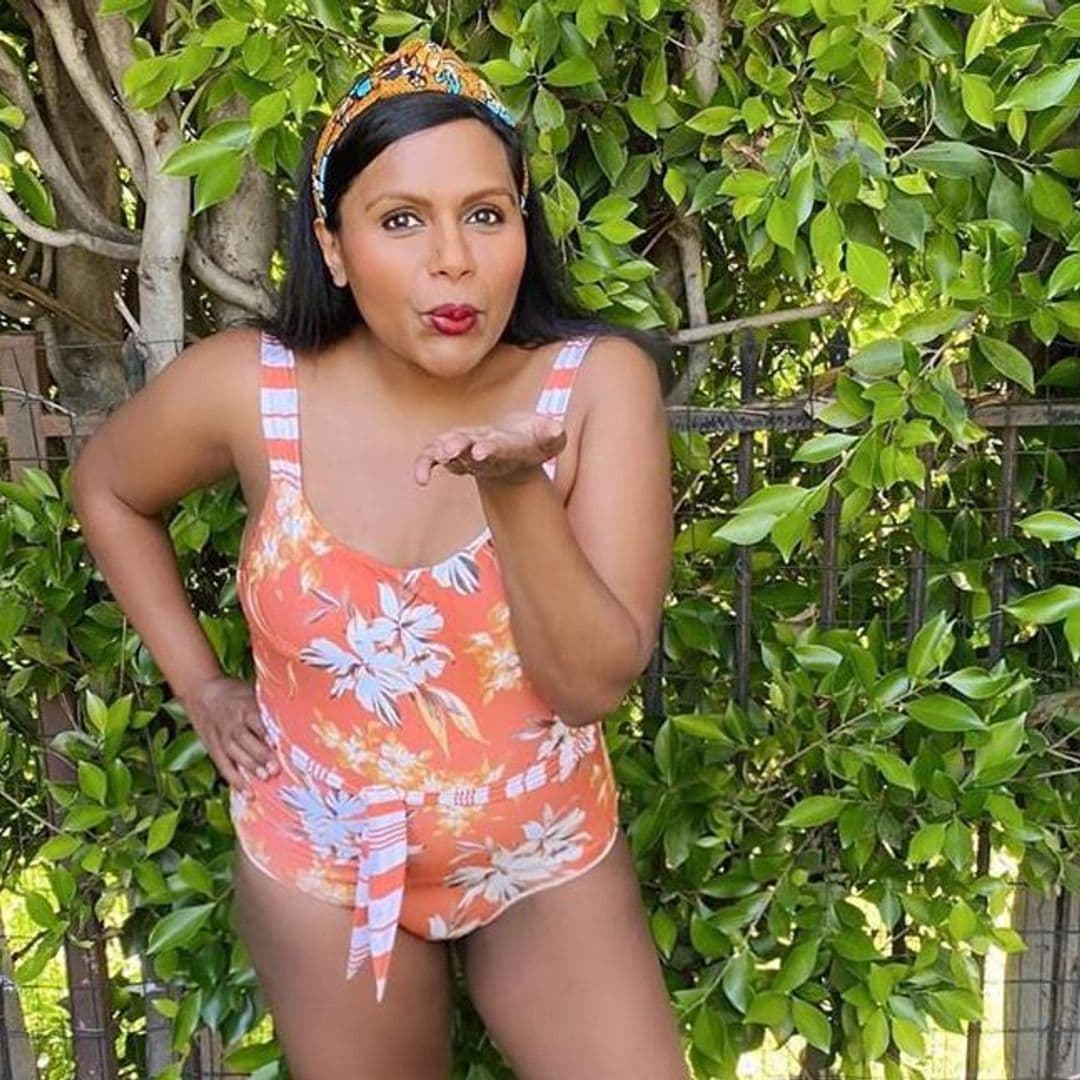 Mindy Kaling kisses summer goodbye with one final swimsuit photoshoot