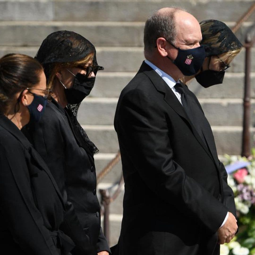 Monaco royals gather to say goodbye to family member at funeral