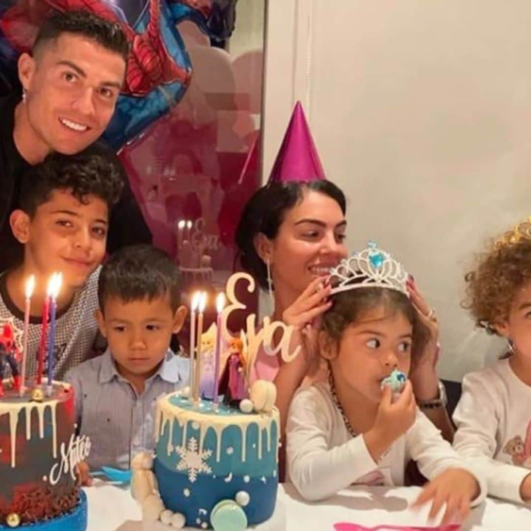 Cristiano Ronaldo celebrates his twins’ birthday and more must-see pics